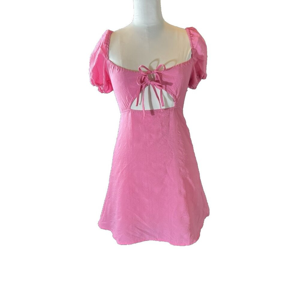 Babiecore Coattagecore Divided Dress Women's‎ Size XS puff sleeves